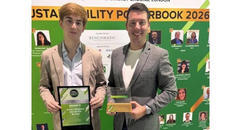 Amcor Wins Gold & Silver at Sustainability & Impact Awards 2026